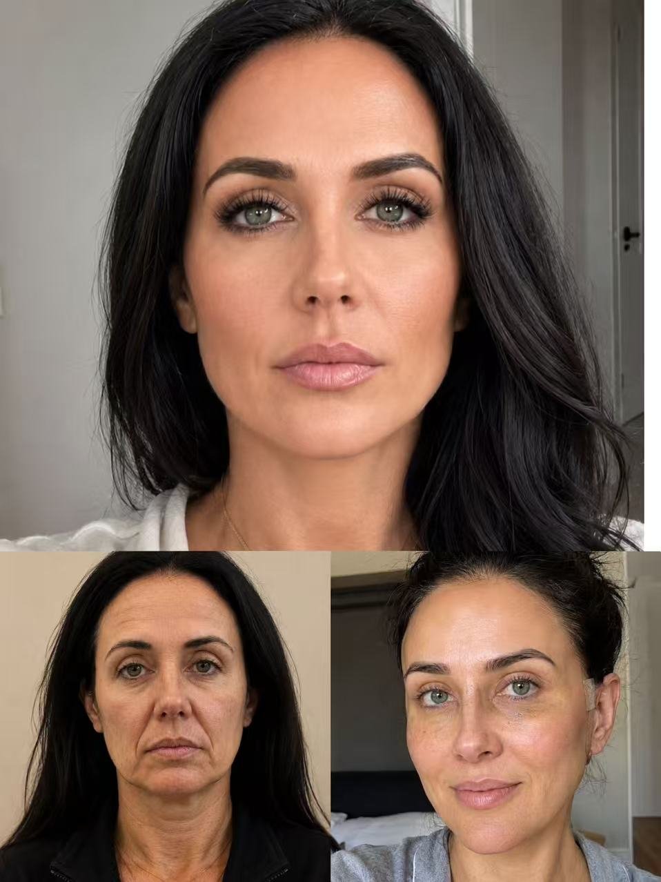 Case 05, Tri-Plane Facelift before and after