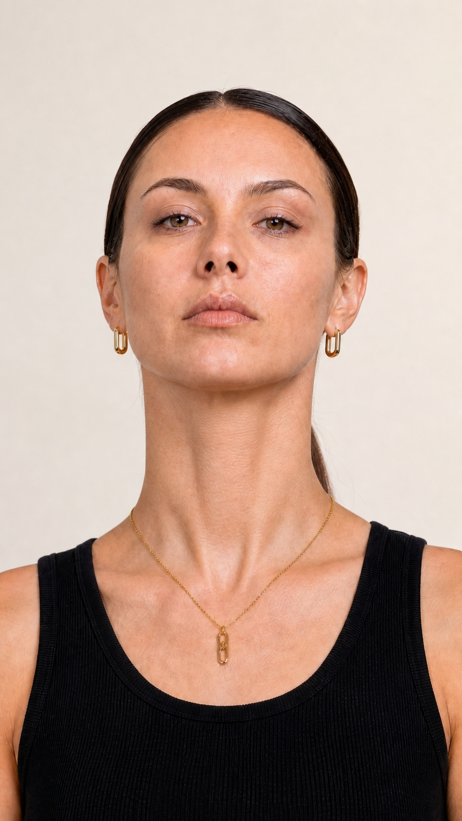 Neck and jawline